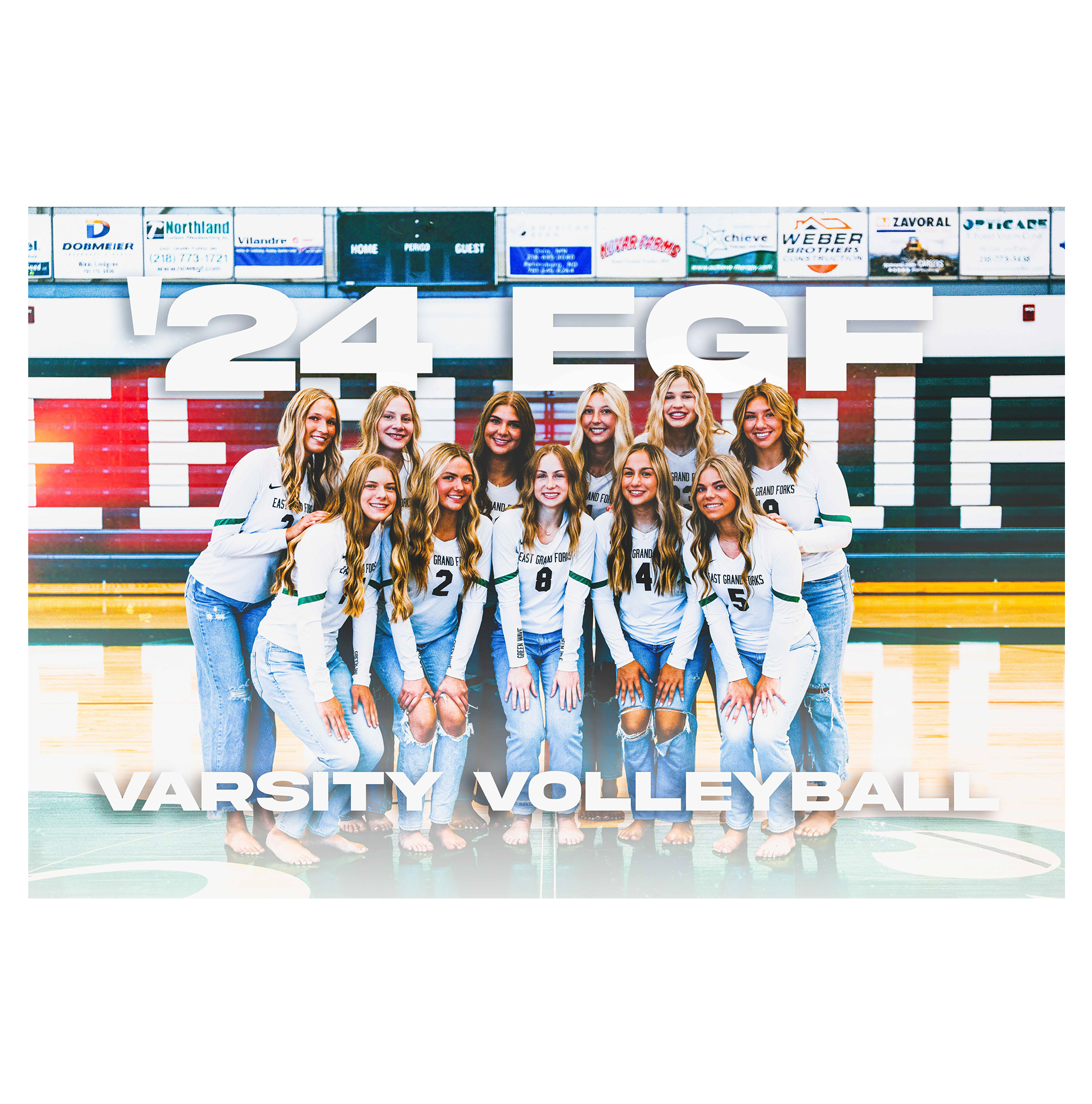 TEAM BANNERS - 96" x 48" VINYL